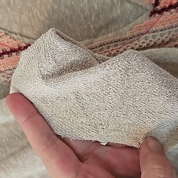 NWT Three Bird Nest Easel Peace of Mind crochet embroidered half-length sleeves - Picture 11 of 17